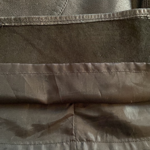 Zara mini leather skirt - Picture 4 of 6